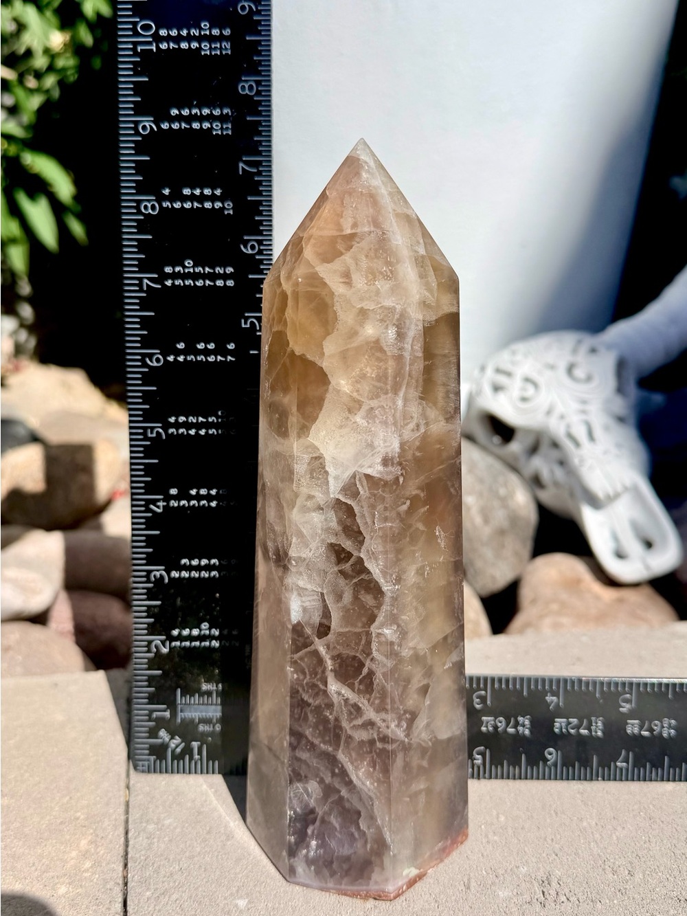 ✨ XL Fluorite Crystal Tower – 3.5 lbs ✨